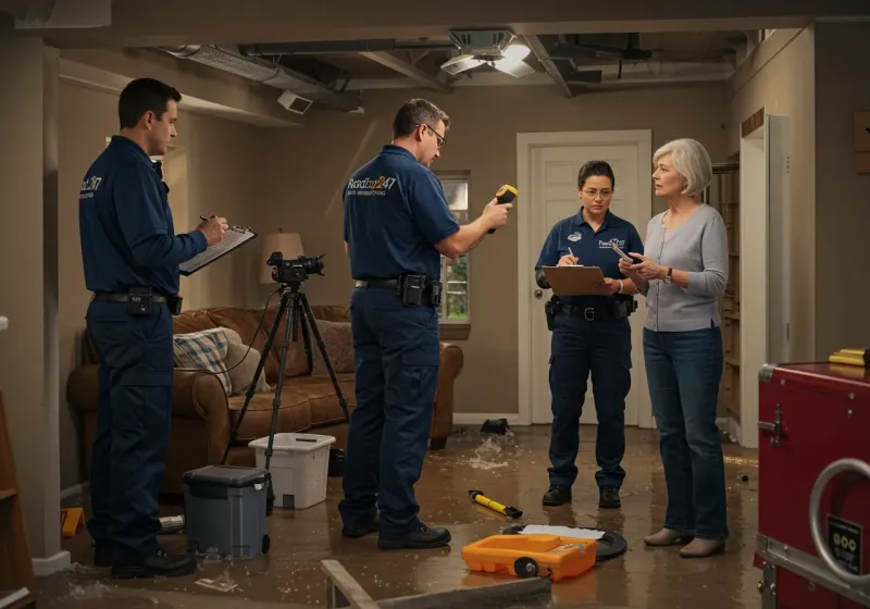 Water Damage Assessment and Insurance Documentation process in Paden City, WV